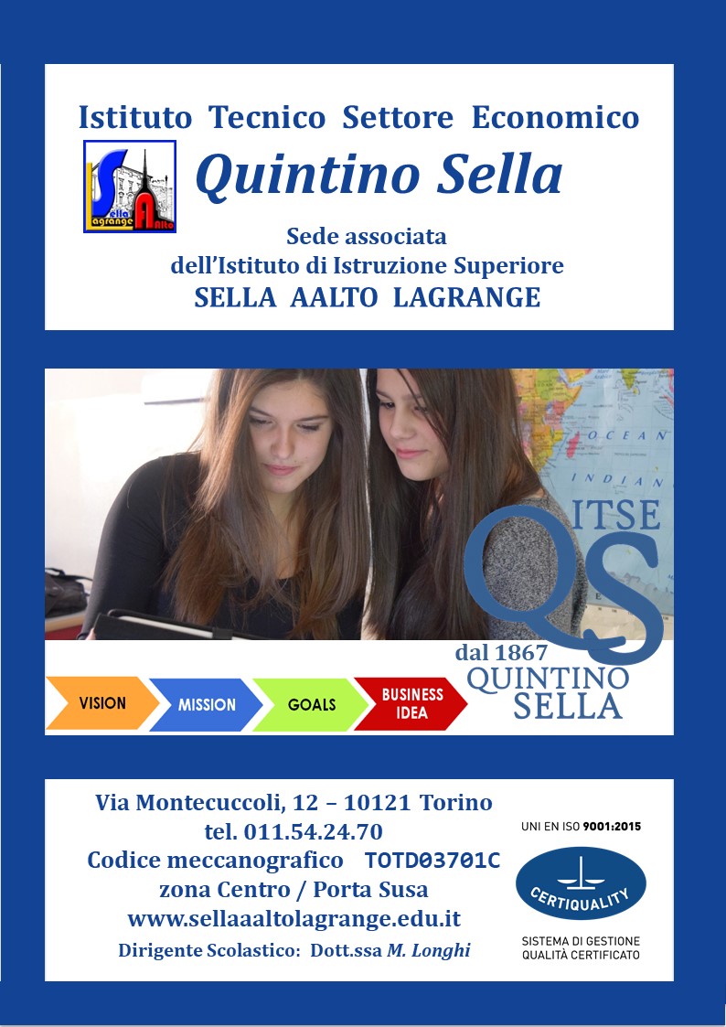 Opuscolo SELLA copertina